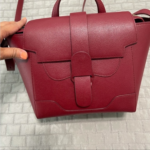 Senreve mini maestra bag in red / merlot - Picture 2 of 10